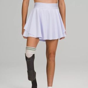 LULULEMON court rival skirt 17” !!! color: pastel blue